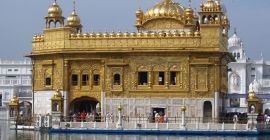 The Golden Temple in Amristar